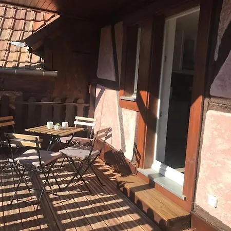 Doux Refuge Avec Terrasse Parking Gratuit Apartment Beblenheim